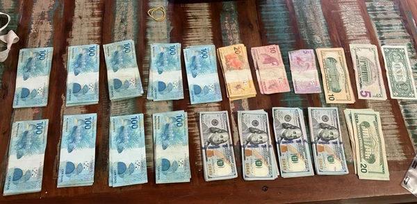 Material apreendido durante as Operações Honos, Eagle e Chess, nesta quinta-feira (10) por Divulgação | MPES