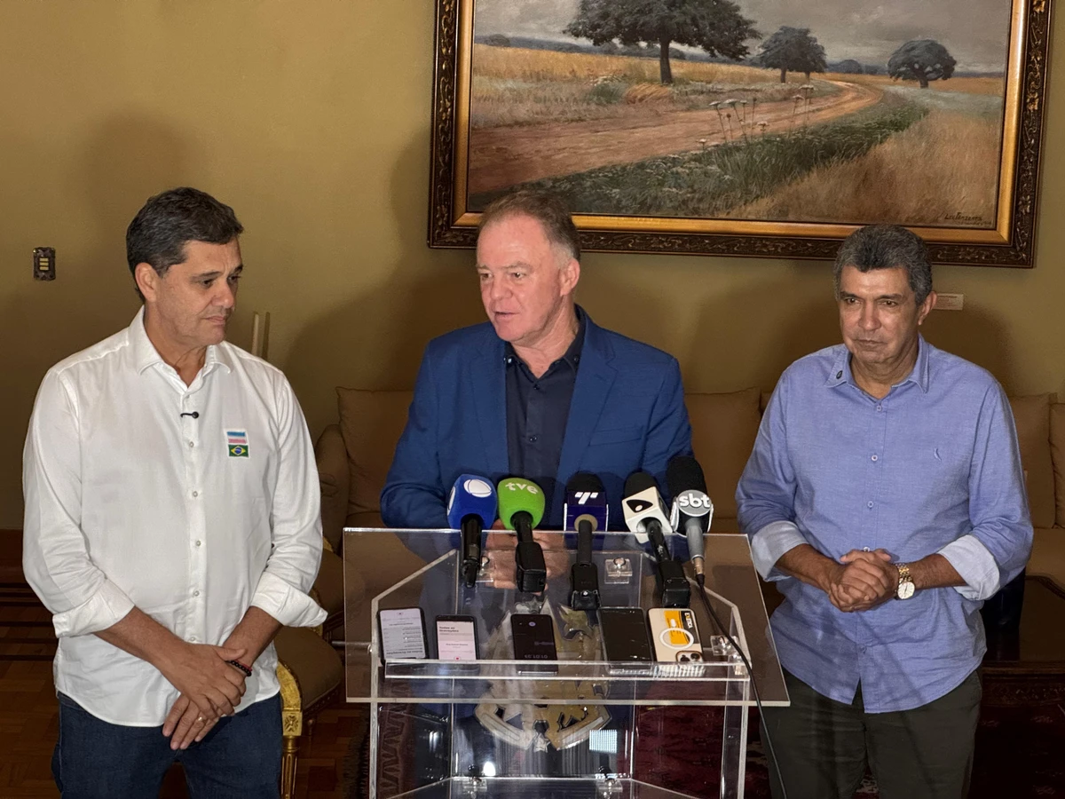 Ricardo Ferraço, Renato Casagrande e Sérgio Vidigal