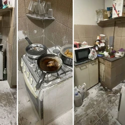 Rita de Cássia Pinheiro, de 66 anos, chegou a ser socorrida e levada a um hospital, mas não resistiu; Bombeiros diz que chamas podem ter começado devido ao chamado 'boil over'