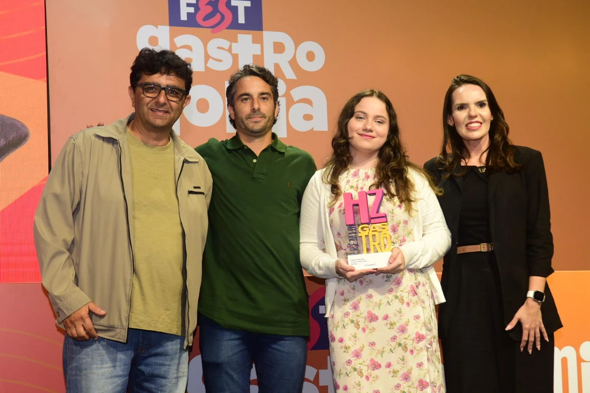 André Piazzini e Laura Oliviecki, representantes da Bee Doces por Carlos Alberto Silva