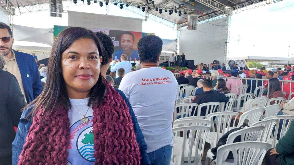Cláudia Monteiro Teixeira de Oliveira, uma das atingidas de São Mateus.