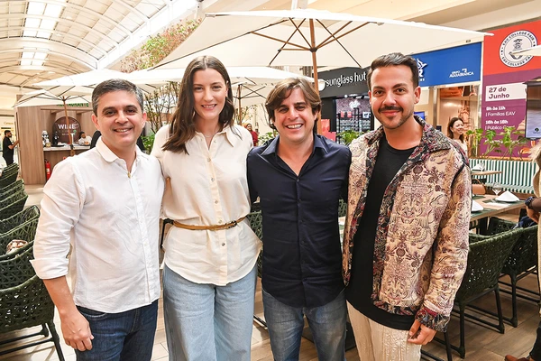 Eduardo Souto, Marcela Grasseli, Rodrigo Souto e Kassio Fontoura