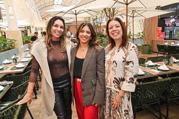 Letícia Finamore, Fernanda Rabello e Marcela Lopes