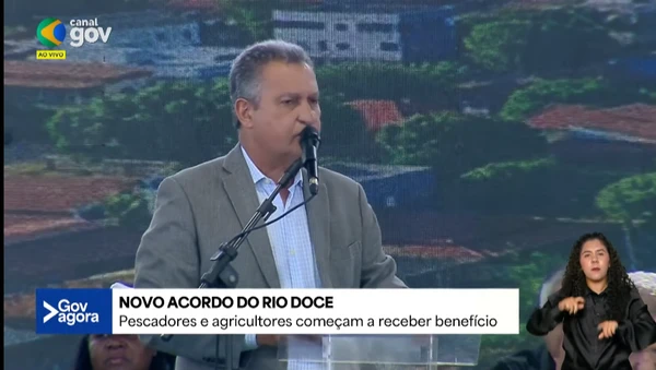 Ministro da Casa Civil, Rui Costa, durante visita do presidente Lula (PT) a Linhares, no Norte do Espírito Santo