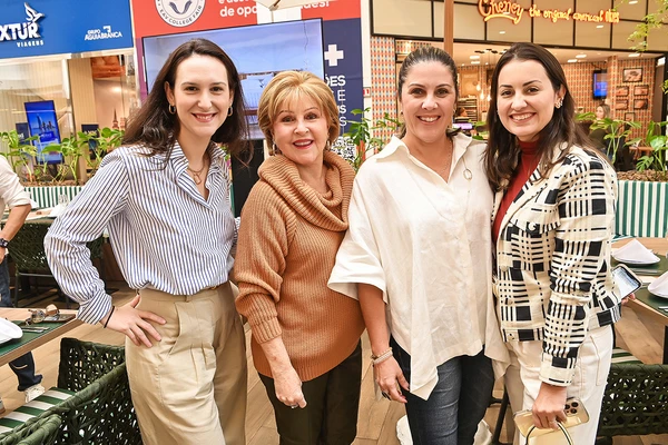 Patricia Grasseli, Carmem Dolores, Marcela Souto e Camila Casati