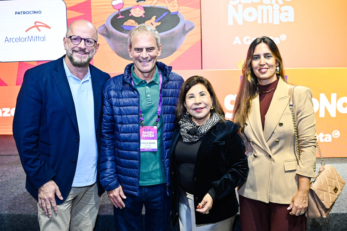 Luciano Forrechi, Marcello Moraes, Luzia Toledo e Jeanine Valdetaro