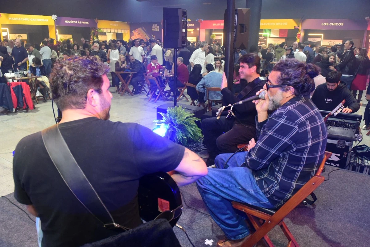 Marcos Bifão no Fest Gastronomia 2025 por Carlos Alberto Silva