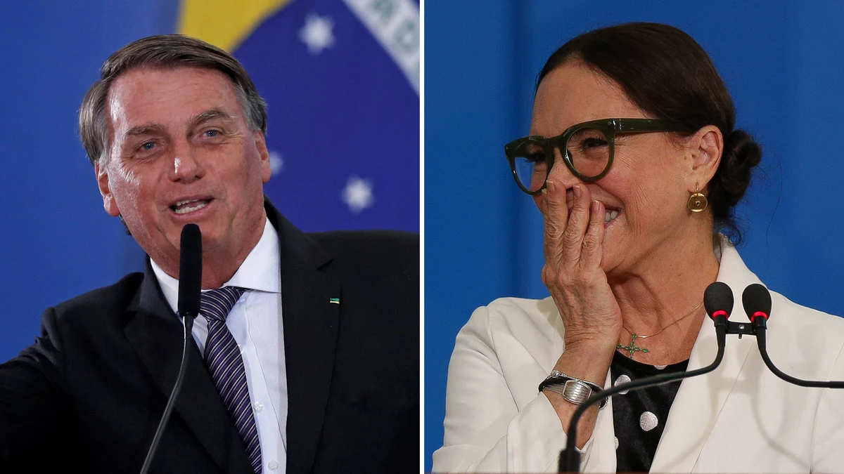Regina Duarte diz que 'continua admirando' Jair Bolsonaro