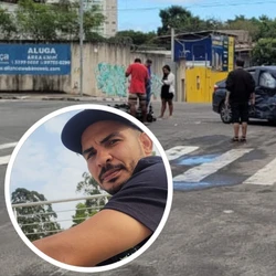 Polícia Militar informou que o passageiro na garupa da moto, socorrido pelo Corpo de Bombeiros, confirmou aos militares a contratação de corrida por aplicativo