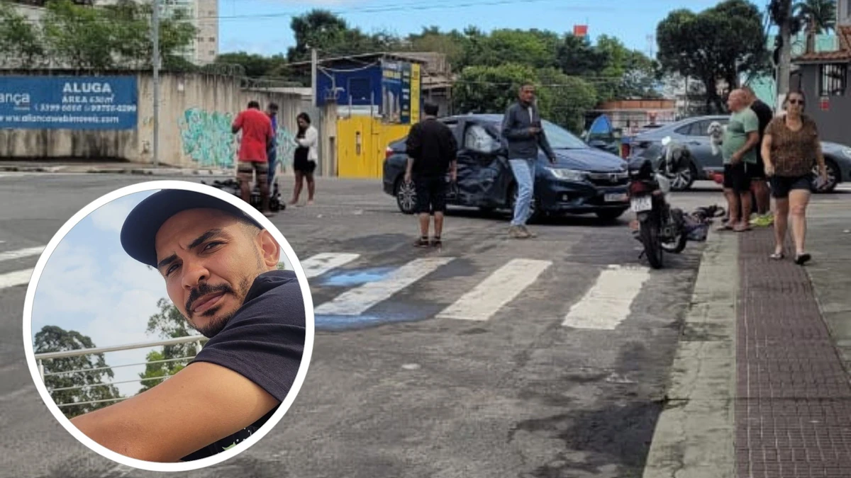 Acidente provocou a morte do motociclista de app Jean Carlos de Jesus de Sá