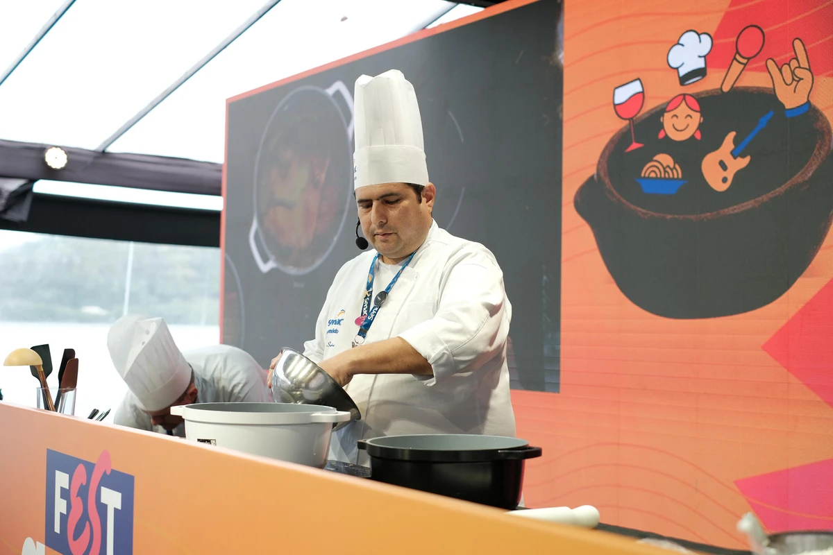 O chef Renato Santos (Senac)  por Ayan Alexandre