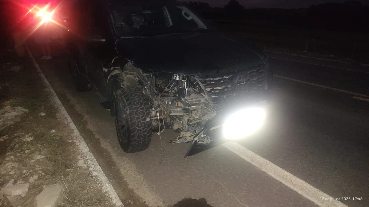 Motociclista fica gravemente ferido após acidente na BR 259