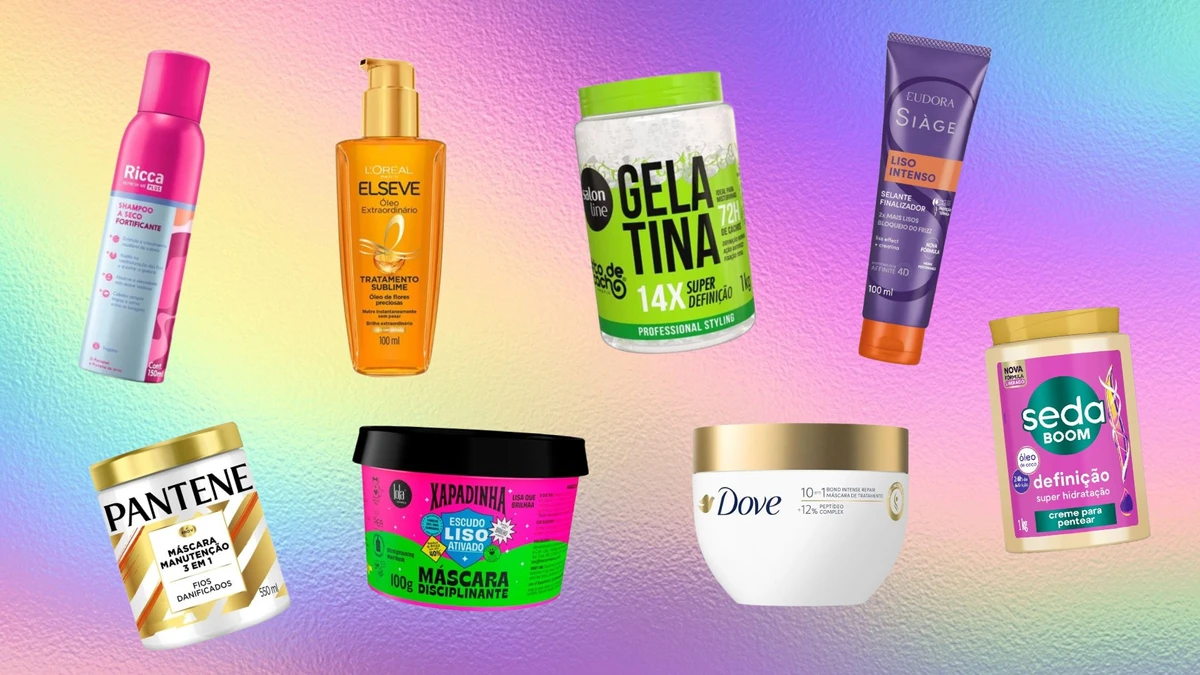 Produtos para cabelo na Amazon Prime