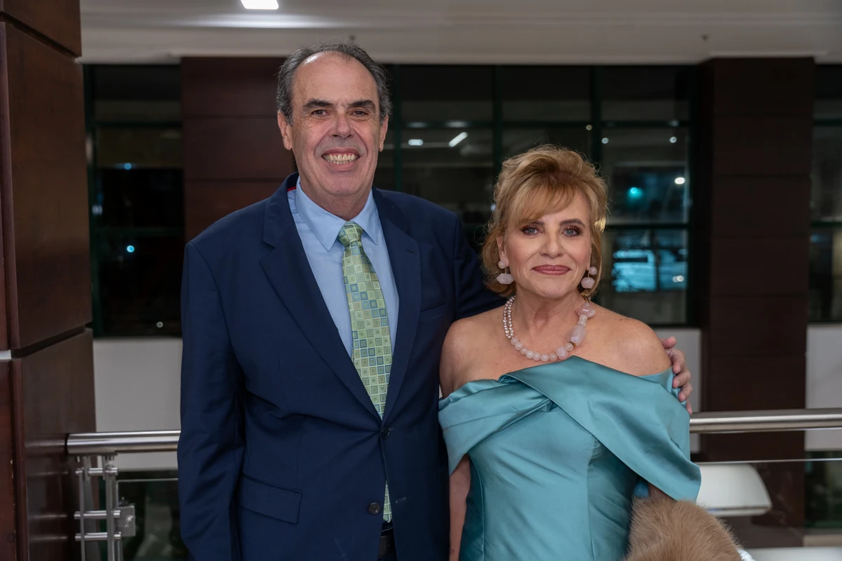Rodrigo Dessaune e Luciana Júdice