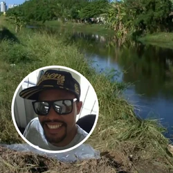 Anderson Monteiro Cavalcanti, de 32 anos, ia sair com o veículo, mas acabou perdendo a direção e foi parar com o veículo dentro do canal; moradores tentaram ajudar