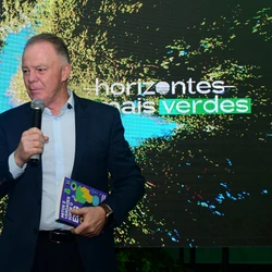 Governador participou do lançamento do Prêmio Biguá 2025, na manhã desta terça (15), e destacou o investimento do Estado em práticas ESG