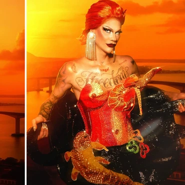 Imagem - Paola Hoffmann estreia no Drag Race Brasil com look de moqueca capixaba