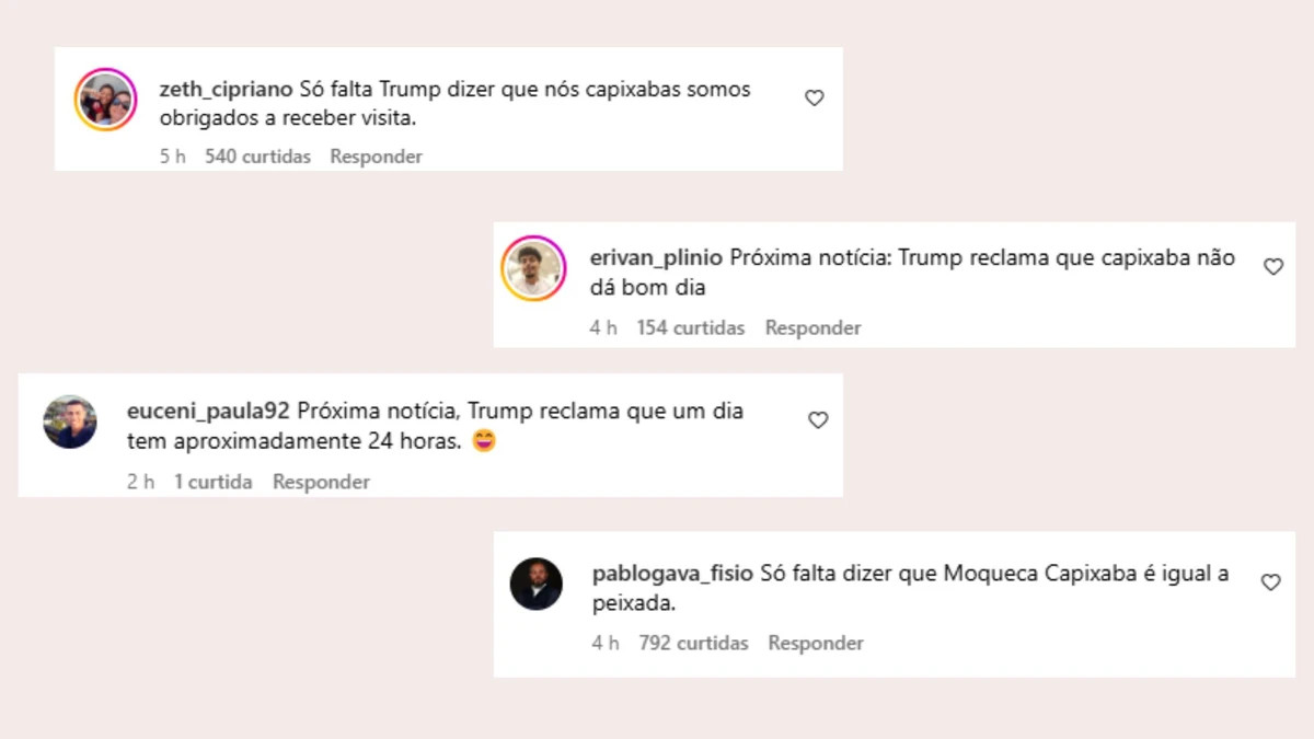 Disputa comercial entre Brasil e Eua está movimentando a internet por Instagram