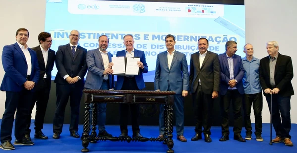 Assinatura da renovação do contrato da EDP no Espírito Santo