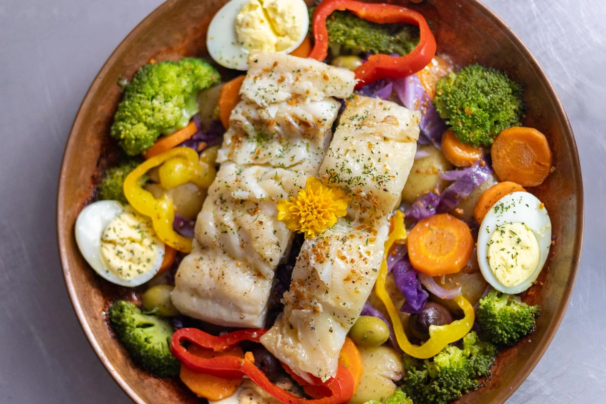 Bacalhau à moda Espigueiro (R$ 448/três pessoas) Foto por Olho Gordo Marketing