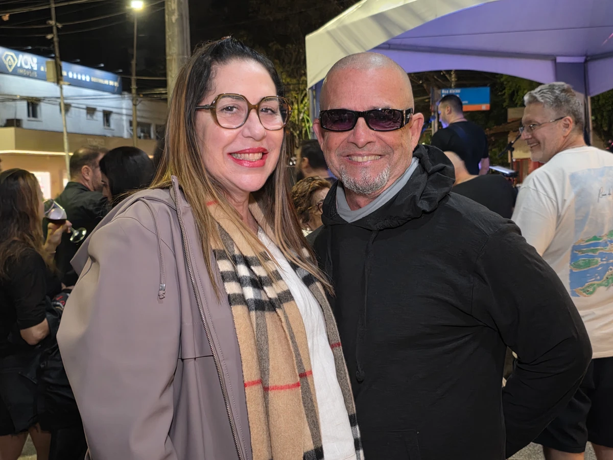 Flavia Saade e Beto Marques