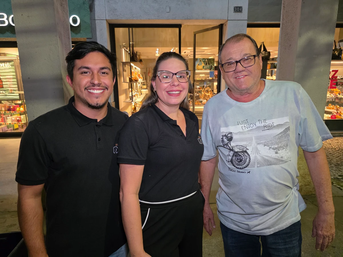 Ramon Martins, Renata Carvalho e Darcy Castelluber