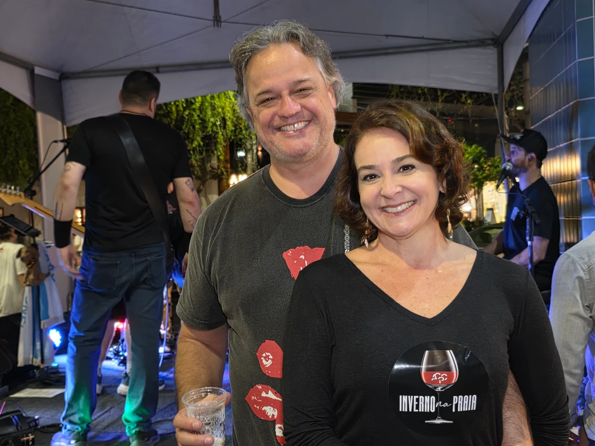 Roberto Leão Borges e Michele Carasso