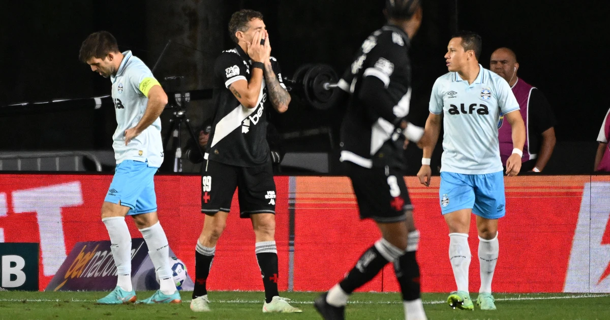 Vasco sai na frente, tropeça no 'Dinizismo' e Grêmio arranca empate ...