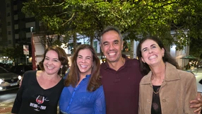 Michele Carasso, Maita Mota, Cesinha Saade e Cris Campinhos