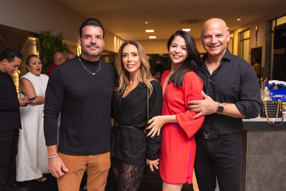 Paulo Henrique Miranda e Erika Marba, Camila e Marquinhos Murad