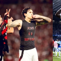Atacantes foram decisivos nas vitórias de Flamengo e Cruzeiro nesta rodada do Brasileirão