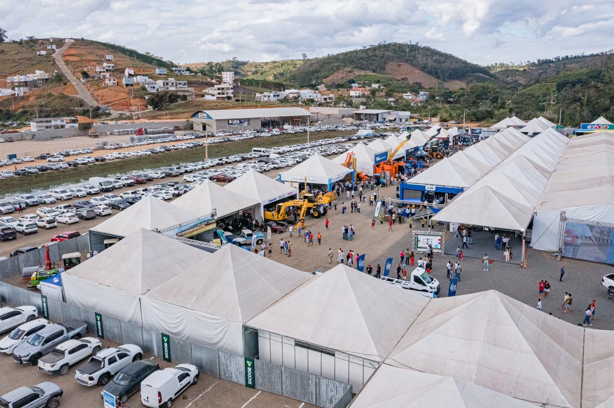 Feira de agronegócios Cooabriel, em São Gabriel da Palha