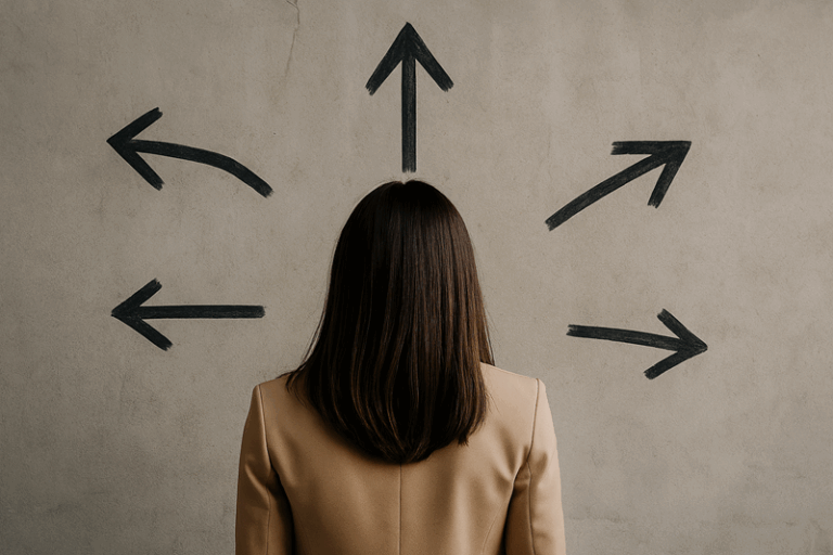 Por que você se sente perdida profissionalmente?