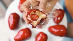 Bombom Morango do Amor da Doçuras da Tay