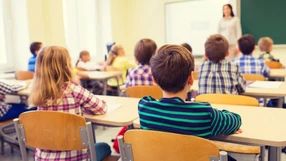 Escola, sala de aula, educação