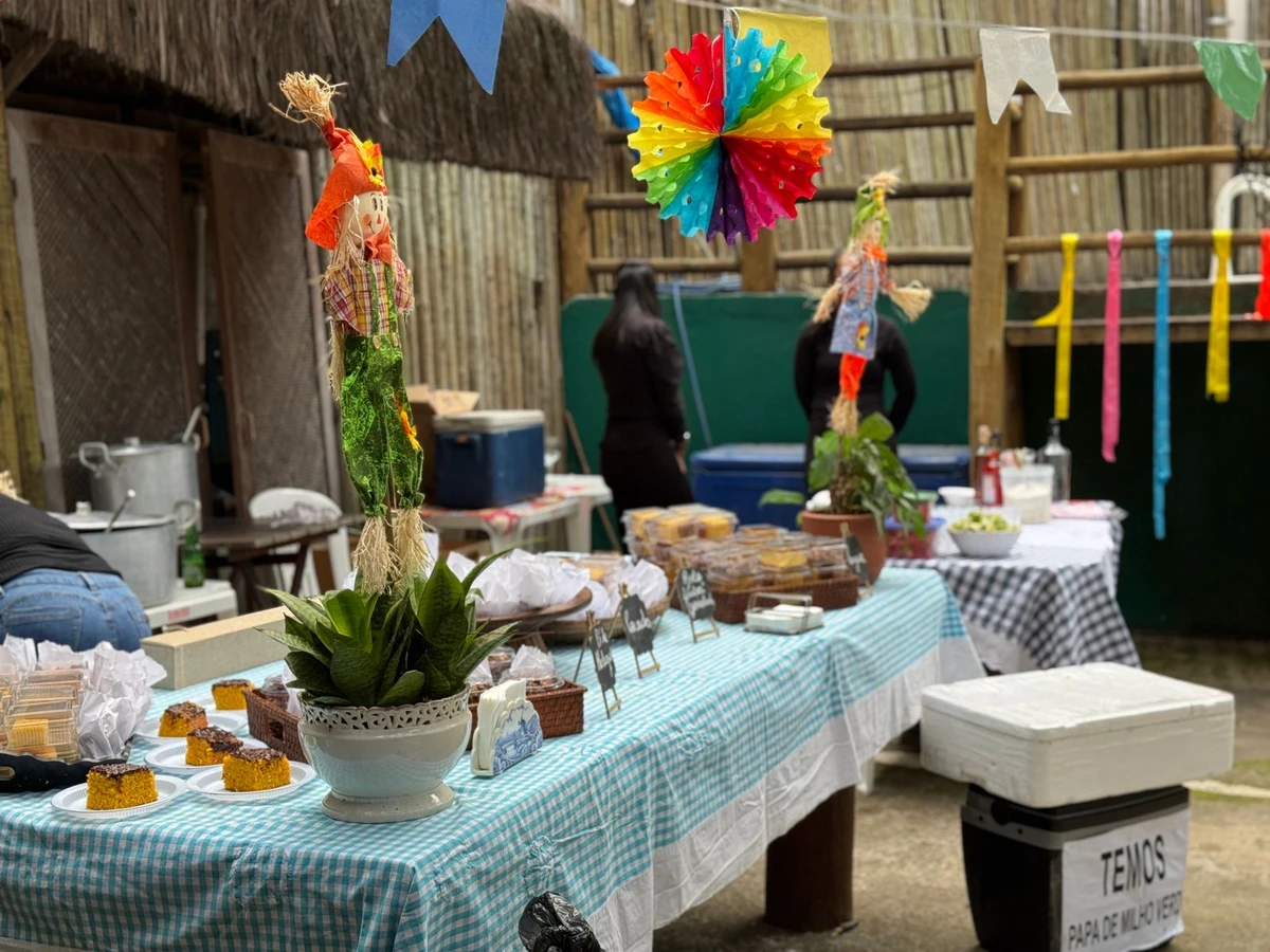 Festa julina de Luiz Paulo Vellozo Lucas e Roberta Furtado