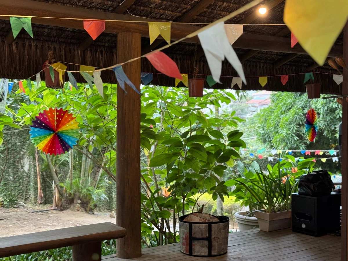 Festa julina de Luiz Paulo Vellozo Lucas e Roberta Furtado