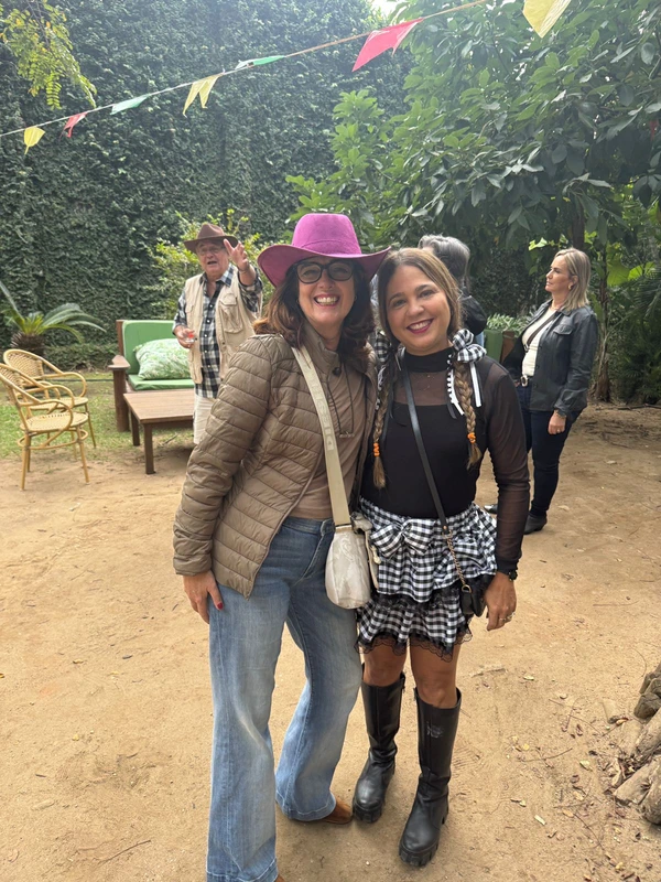 Festa julina de Luiz Paulo Vellozo Lucas e Roberta Furtado