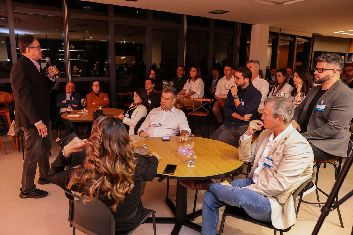 1º Encontro Wine & Talk realizado pelo LIDE ES