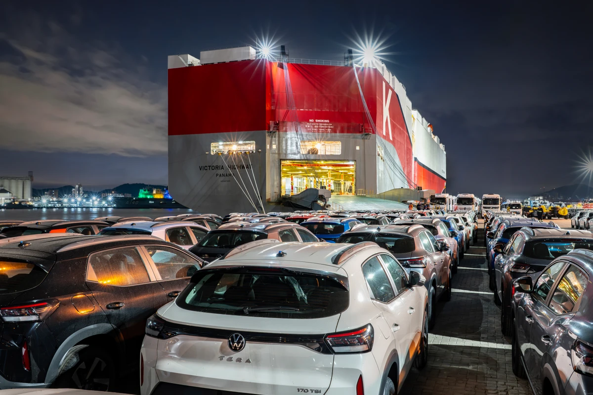Embarque do Volkswagen Tera para fora do Brasil