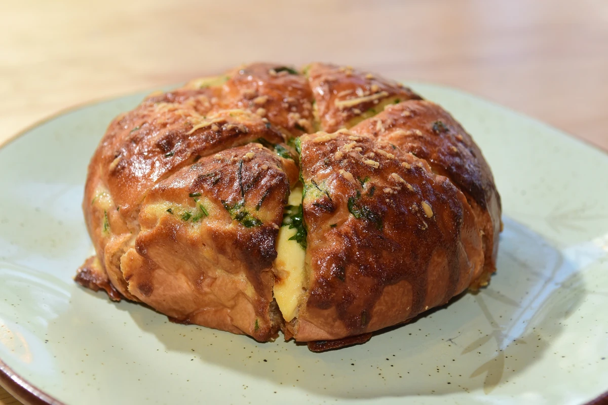 Pão de alho ao estilo asiático por Carlos Alberto Silva