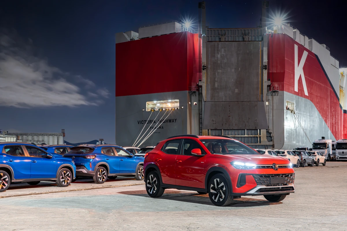 Embarque do Volkswagen Tera para fora do Brasil