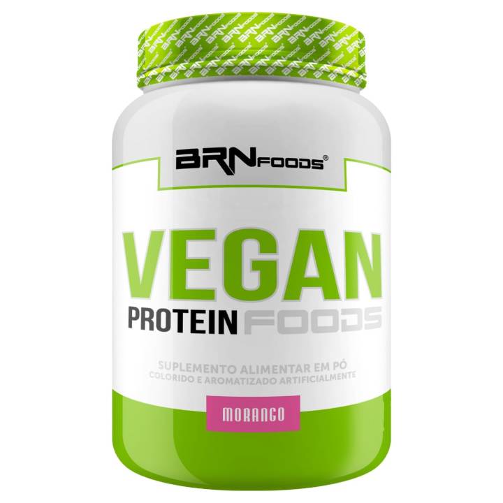 Vegan Protein BRN Foods | 2kg (Morango)