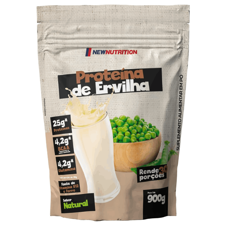 Proteína de Ervilha Isolada 900g Natural NewNutrition