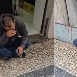 Dupla invadiu o estabelecimento durante a madrugada do dia 22 e levou até três bolinhos de carne, além de dinheiro e celular