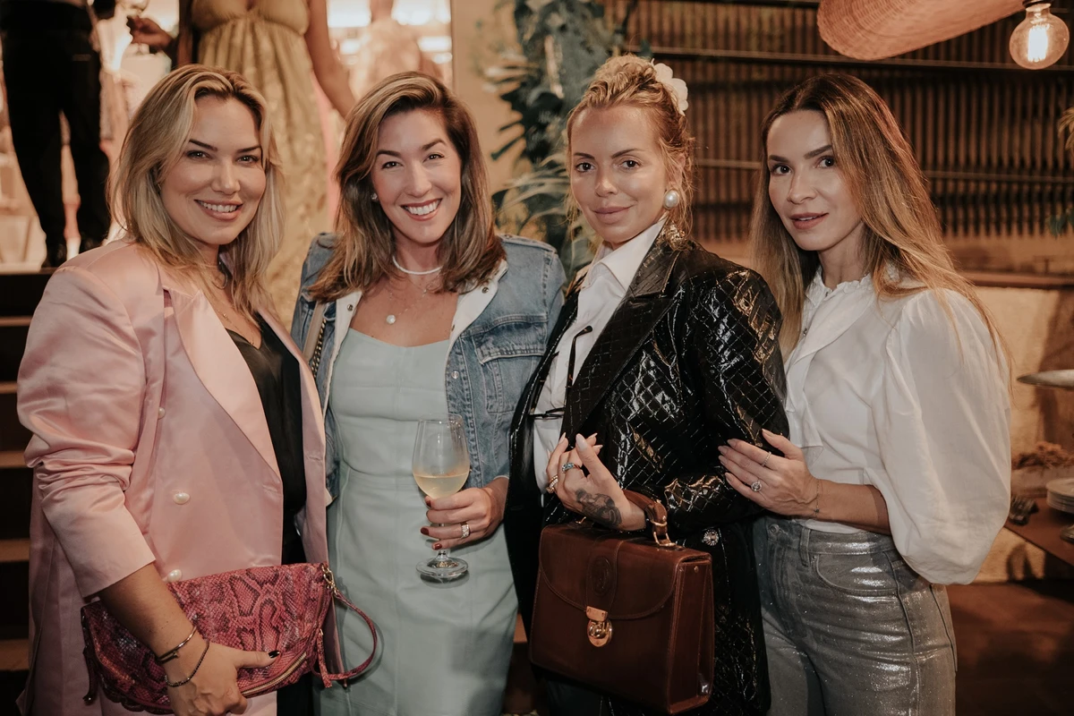 Cris Moraes, Paula Varejão, Tatiane Machado e Tatiana Bressiane