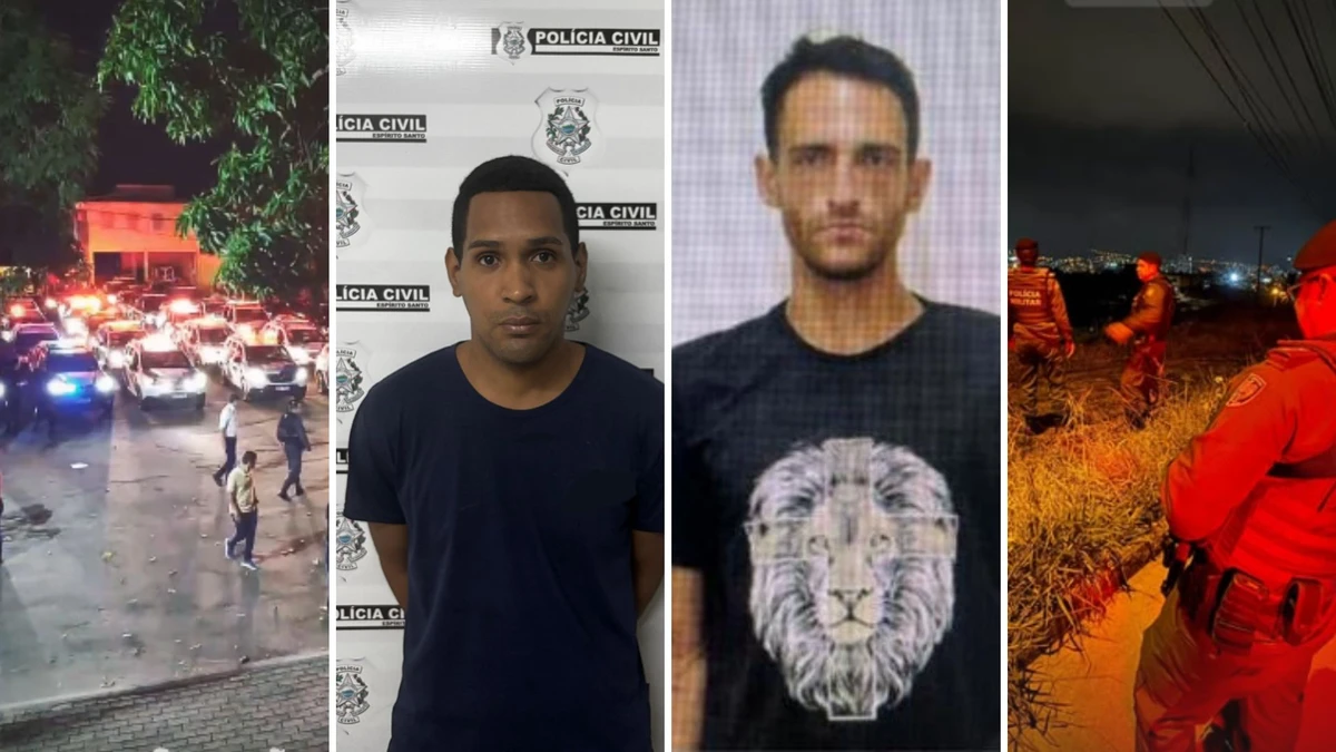 Entre os foragidos presos estão Guilherme Soares e Geovane Hantequestre