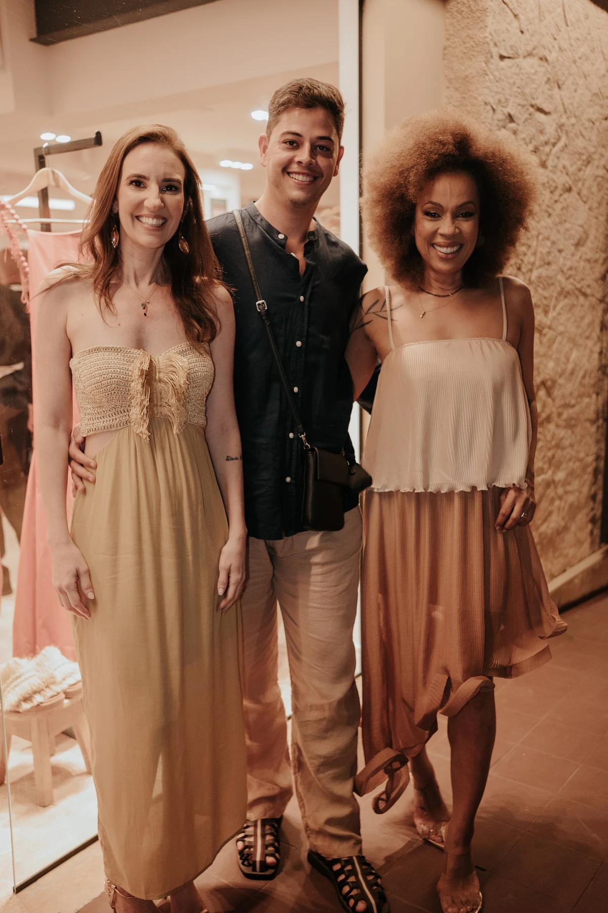 Gabriela Pagoto, Alberto Hackbart e Silvana Araújo