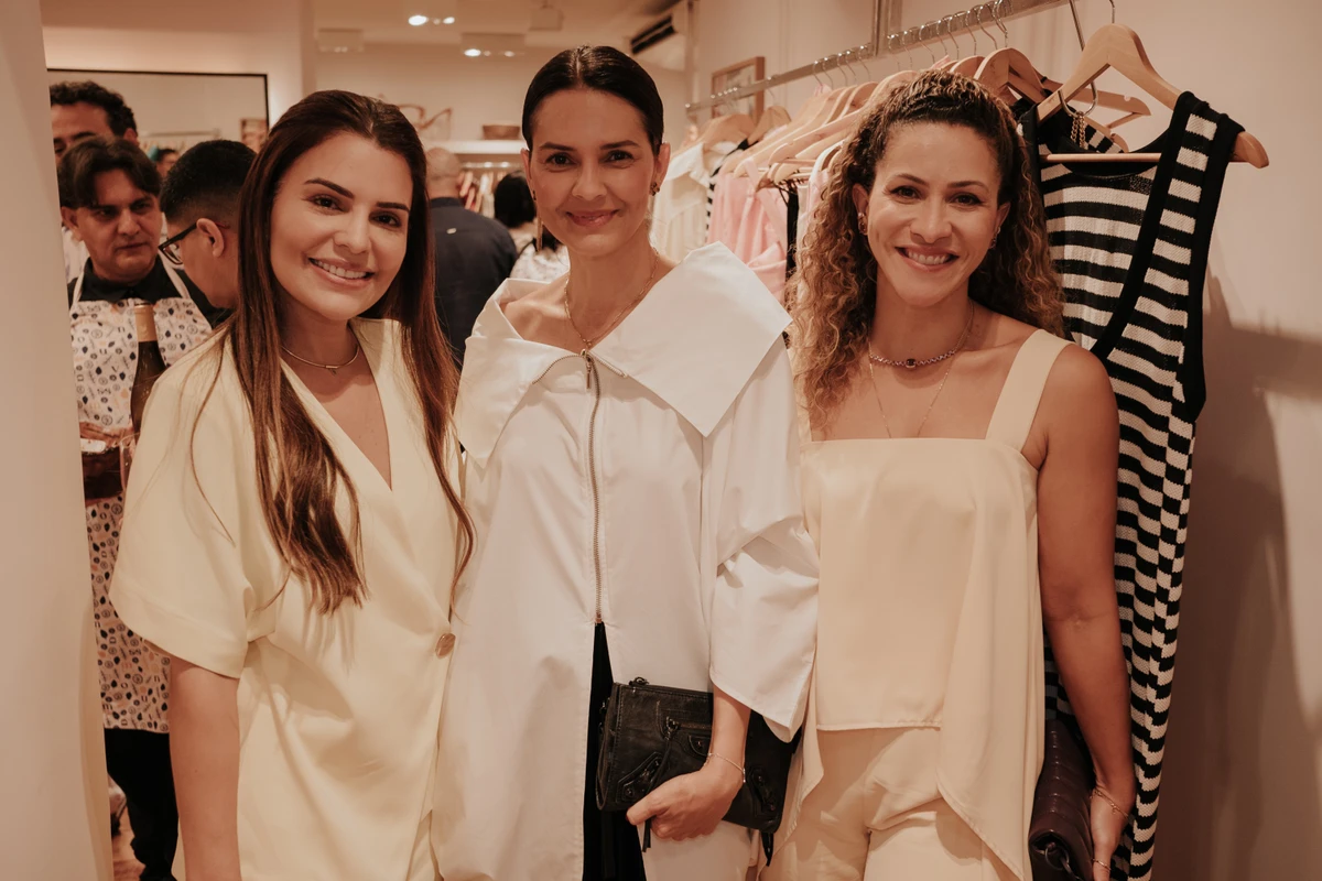 Larissa Barbosa, Bruna Bezerra e Flavia Modenesi 