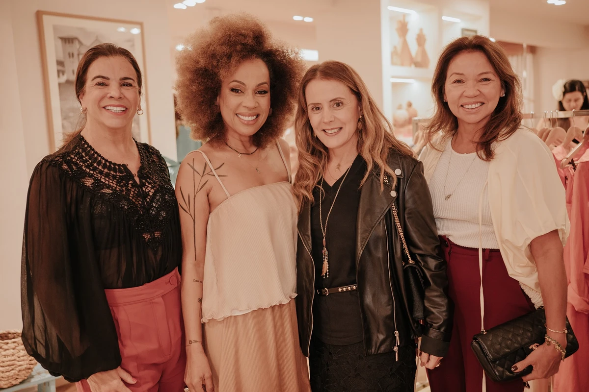 Maita Mota, Silvana Araújo, Juliana Magalhães e Ana Clark
